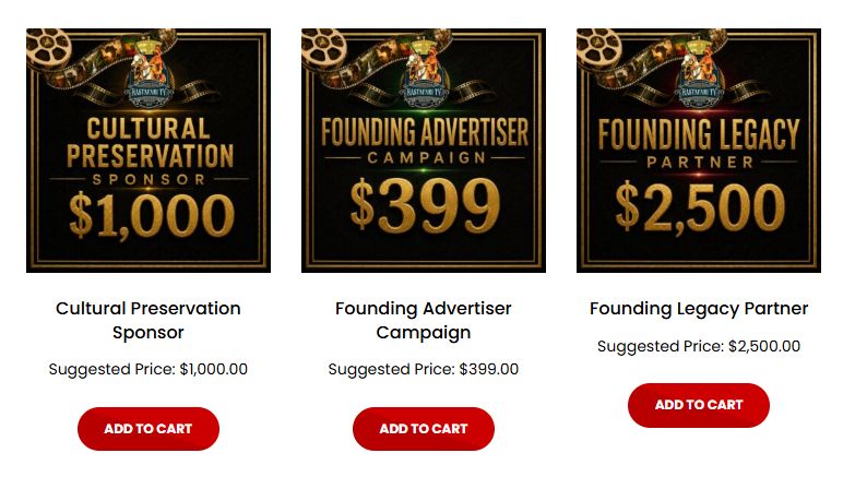 Banner Choose Rastafari TV Advertising Founding Partners