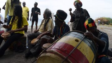 Earl Chinna Smith Innadeyard Binghistra Movement Ethiopian Christmas 2018, Jamaica