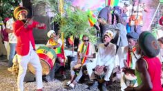 MUST SEE❗ Nyabinghi Drumming @ Rootsman Skankin Bunny Wailer 79th Earthstrong Celebration
