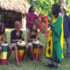 Nyabinghi chants early in the morning for Ethiopian New Year