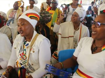 RasTafari Will Deliver I – Nyahbinghi Chant at Sista Sisandas Funeral
